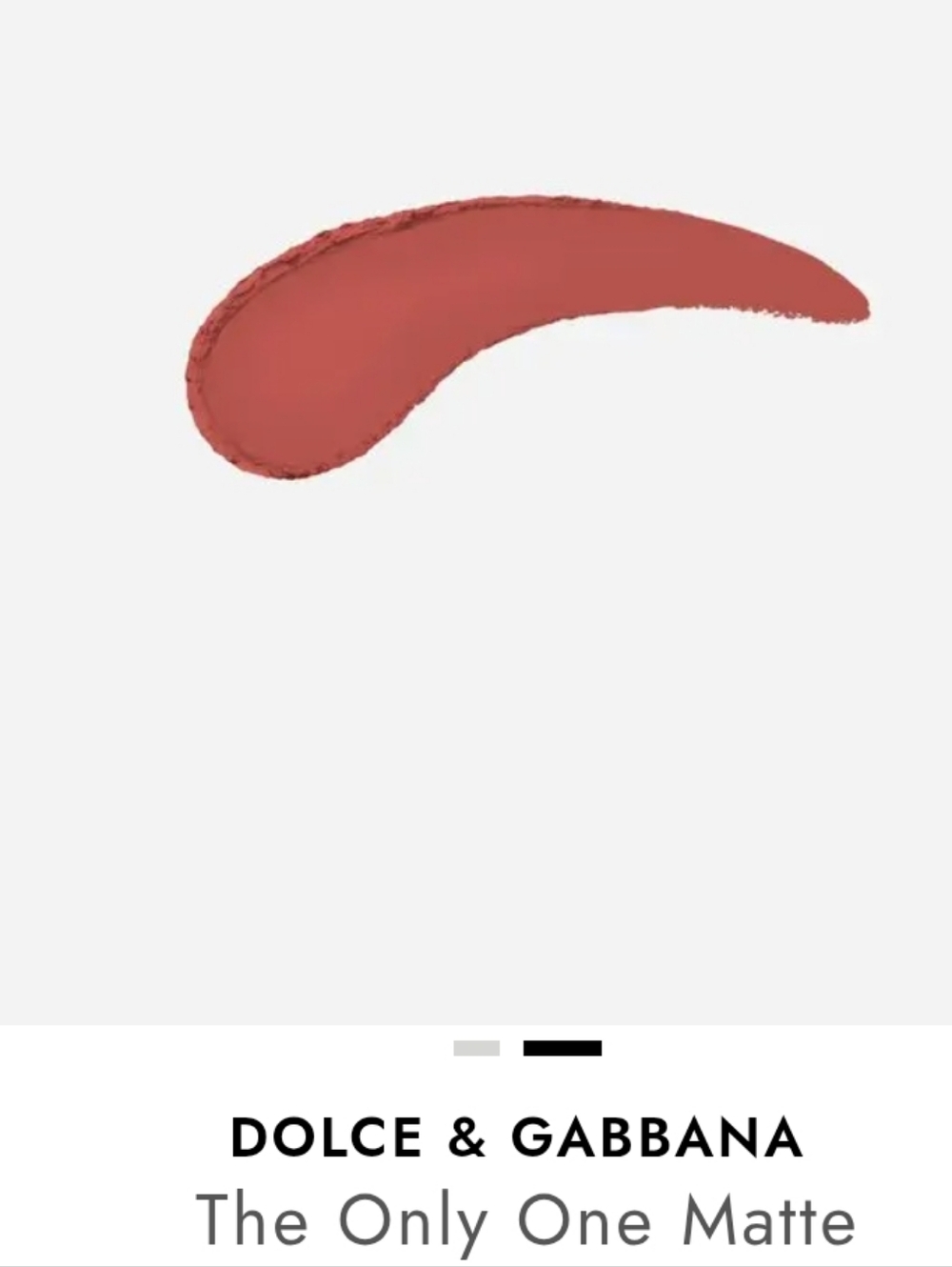 Dolce & Gabbana Matte Colour Lipstick — 670 Spicy Touch - Picture 8 of 8